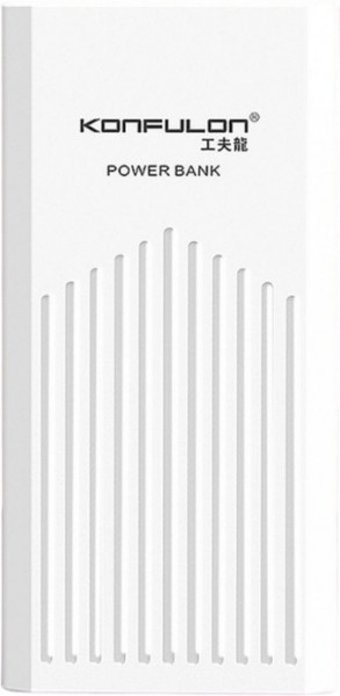 Konfulon P40Q 40000 mAh Hızlı Şarj USB & Type C Çoklu Kablolu Powerbank Beyaz