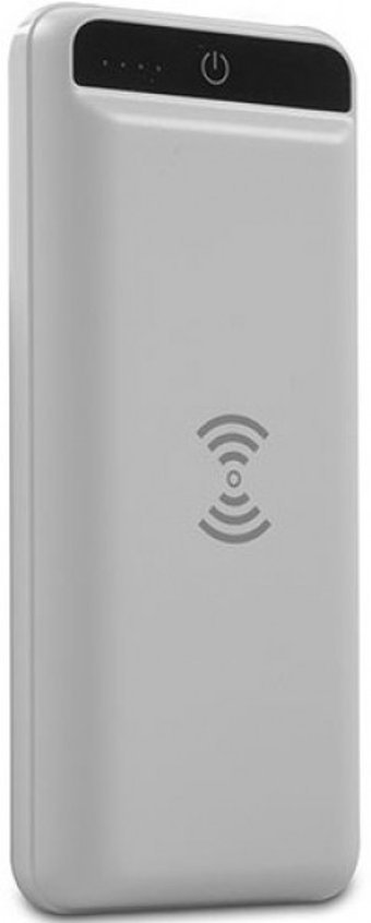 S-link Swapp 16000 mAh Hızlı Şarj Işıklı Lightning Çoklu Kablolu Powerbank Beyaz