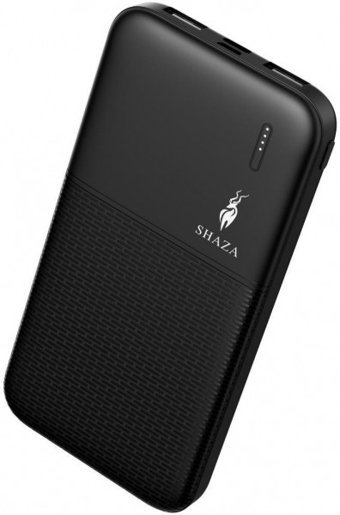 Shaza Dark 10000 mAh Hızlı Şarj USB & Type C Çoklu Kablolu Powerbank