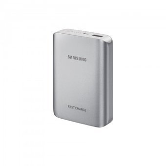 Samsung EB-PG935 10200 mAh Hızlı Şarj Micro USB Kablolu Powerbank Gümüş