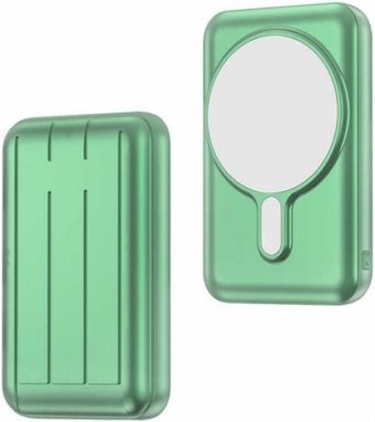 Xipin T113 10000 mAh Hızlı Şarj USB & Type C Kablolu Powerbank Yeşil