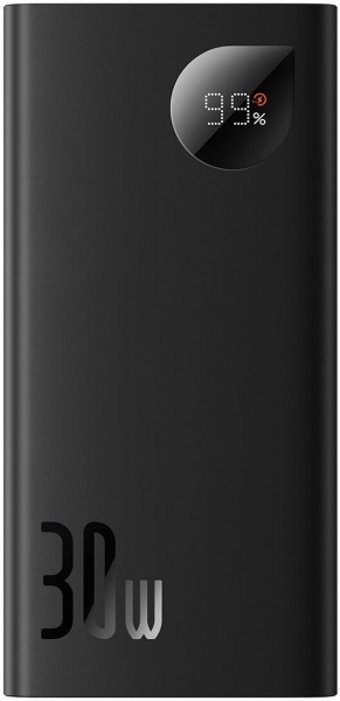 Baseus Adaman 10000 mAh Hızlı Şarj Dijital Göstergeli USB & Type C Çoklu Kablolu Powerbank