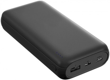 Dexim DX382 20000 mAh Hızlı Şarj USB & Type C Çoklu Kablolu Powerbank