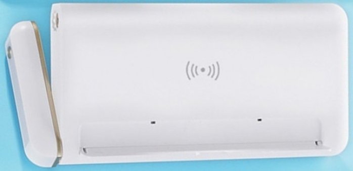 Joyroom D-M205 10000 mAh Hızlı Şarj Işıklı USB & Type C Kablolu Powerbank Beyaz