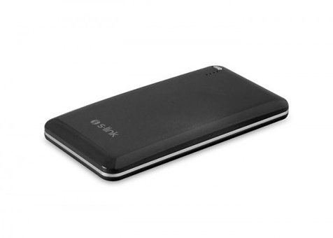 S-link IP-G100 10000 mAh Hızlı Şarj Micro USB Çoklu Kablolu Powerbank Siyah