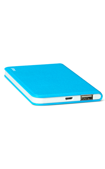 Ttec PowerSlim 4000 mAh Micro USB Kablolu Powerbank Mavi