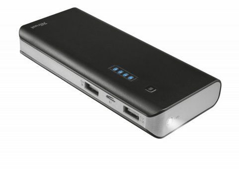 Trust Urban 10000 mAh Hızlı Şarj Işıklı Micro USB Çoklu Kablolu Powerbank