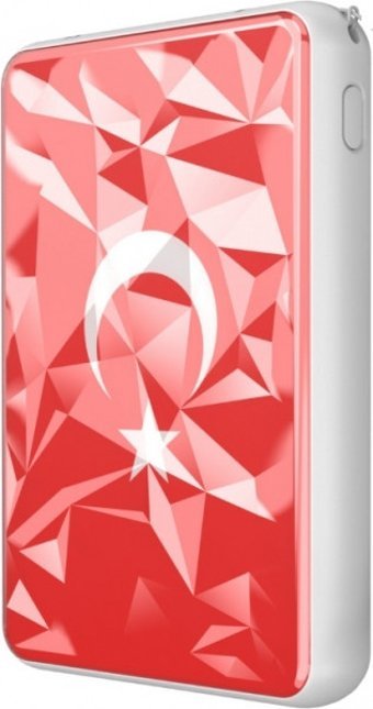 Konfulon A9 5000 mAh Hızlı Şarj USB & Type C Çoklu Kablolu Powerbank