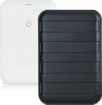 Powerway TX12 12000 mAh Hızlı Şarj Işıklı Micro USB Çoklu Kablolu Powerbank Beyaz