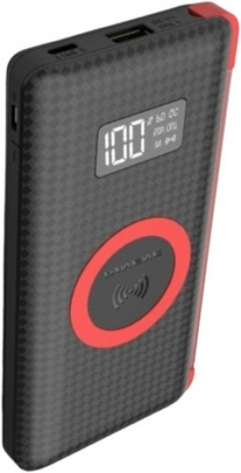 Pineng PN-888PD 10000 mAh Hızlı Şarj Dijital Göstergeli USB & Type C Çoklu Kablolu Powerbank Siyah