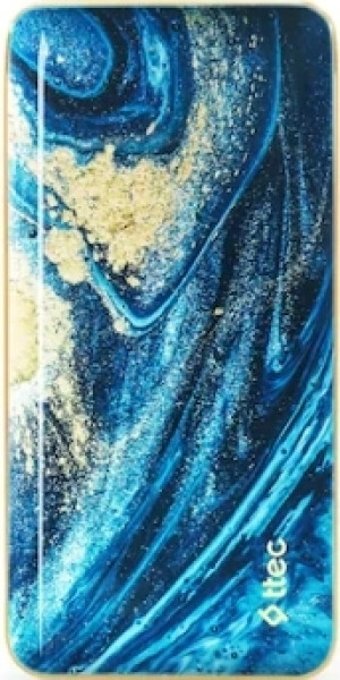 Ttec ArtPower 8000 mAh Hızlı Şarj USB & Type C Kablolu Powerbank Mavi