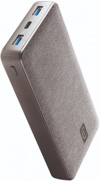 Cellularline Shade 20000 mAh Hızlı Şarj USB & Type C Çoklu Kablolu Powerbank
