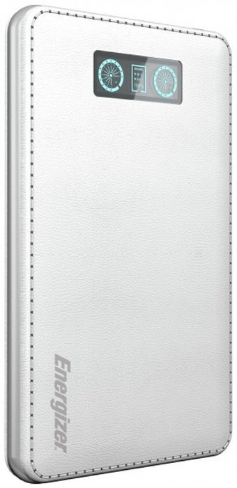 Energizer UE20000 18000 mAh Hızlı Şarj Işıklı Micro USB Çoklu Kablolu Powerbank Beyaz