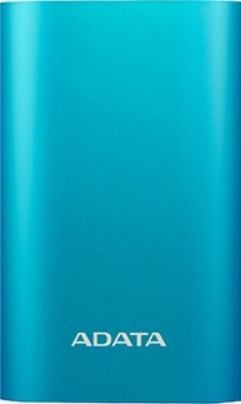 Adata A10050QC 10050 mAh Hızlı Şarj Micro USB Çoklu Kablolu Powerbank Açık Mavi
