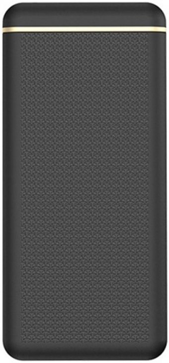 Joyroom D-M205 10000 mAh Hızlı Şarj Işıklı USB & Type C Kablolu Powerbank Siyah