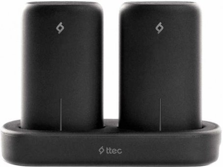 Ttec PowerStones 10000 mAh Hızlı Şarj Micro USB Çoklu Kablolu Powerbank Siyah