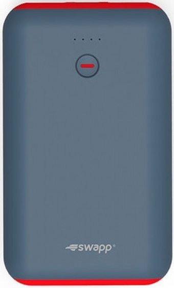 S-link Swapp 7500 mAh Hızlı Şarj Micro USB Çoklu Kablolu Powerbank Kırmızı