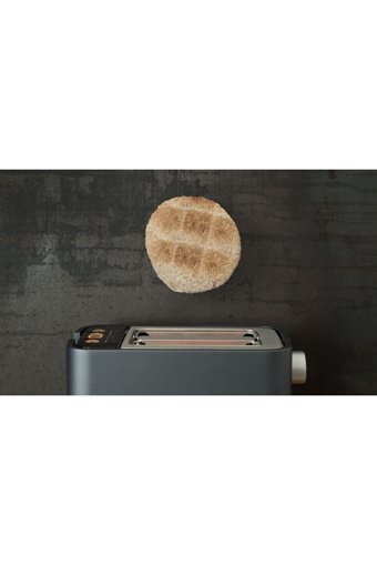 Carrera NO 552 2 Dilim Kırıntı Tepsili Telli Akıllı 860 W İnox Mini Ekmek Kızartma Makinesi