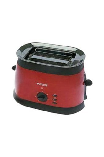 Arçelik Lal K 8010 2 Dilim Kırıntı Tepsili 1050 W Kırmızı Retro Mini Ekmek Kızartma Makinesi