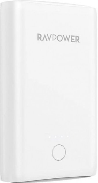 RAVPower RP-PB170 10050 mAh Hızlı Şarj Micro USB Çoklu Kablolu Powerbank Beyaz