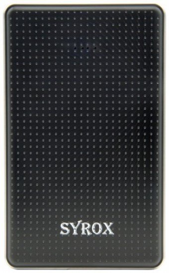 Syrox SYX-PB105 9000 mAh Hızlı Şarj Micro USB Çoklu Kablolu Powerbank Siyah