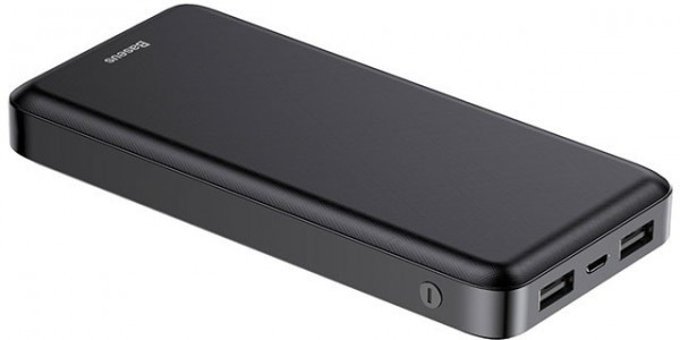 Baseus M36 10000 mAh Hızlı Şarj Micro USB Çoklu Kablolu Powerbank Siyah