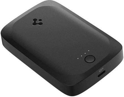 Spigen ArcHybrid 5000 mAh Hızlı Şarj Mıknatıslı USB & Type C Kablolu Powerbank