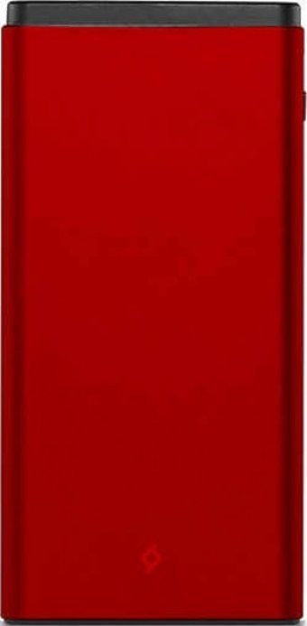 Ttec AlumiSlim 10000 mAh Hızlı Şarj Micro USB Kablolu Powerbank Kırmızı