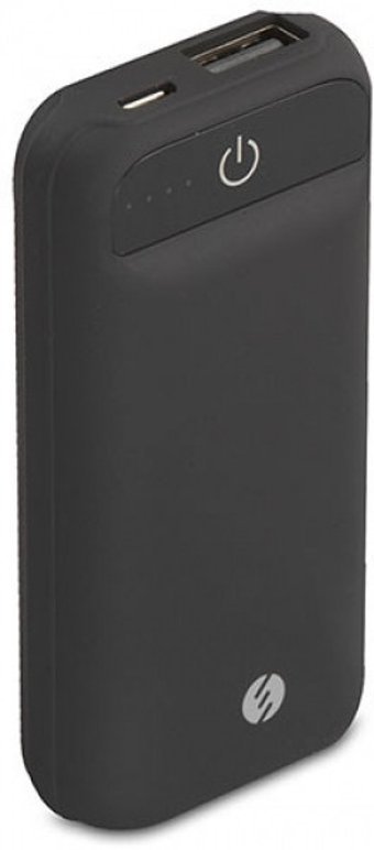 S-link Swapp SWP-52 5200 mAh Işıklı Micro USB Kablolu Powerbank Siyah