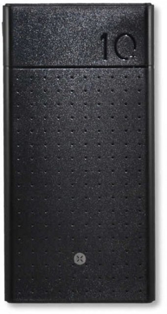 Dexim TJX10 10000 mAh Hızlı Şarj Micro USB Çoklu Kablolu Powerbank Siyah