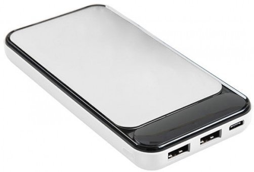 S-link IP-G2711 10000 mAh Hızlı Şarj Dijital Göstergeli USB & Type C Çoklu Kablolu Powerbank Beyaz