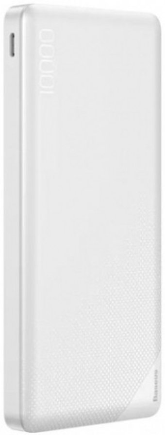 Baseus M35 10000 mAh Hızlı Şarj Micro USB Çoklu Kablolu Powerbank Beyaz