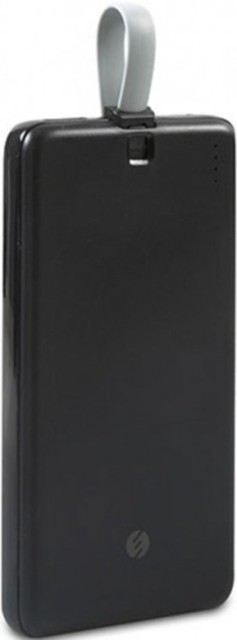 S-link IP-G19 10000 mAh Hızlı Şarj Micro USB Çoklu Kablolu Powerbank Siyah