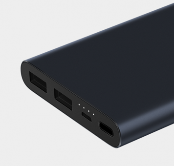Xiaomi Mi 10000 mAh Hızlı Şarj Micro USB Çoklu Kablolu Powerbank Lacivert