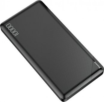 Baseus M35 10000 mAh Hızlı Şarj Micro USB Çoklu Kablolu Powerbank Siyah
