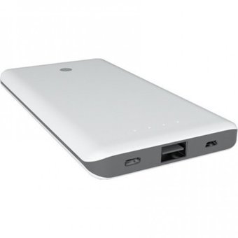 Dexim DAKSP0028 8000 mAh Hızlı Şarj USB & Type C Kablolu Powerbank Beyaz