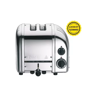 Dualit Classic 27030 2 Dilim Kırıntı Tepsili 1200 W İnox Mini Ekmek Kızartma Makinesi
