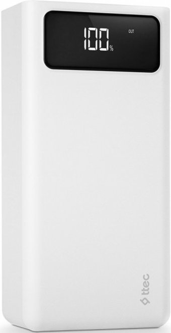Ttec ReCharger 50000 mAh Hızlı Şarj Işıklı Dijital Göstergeli Lightning Çoklu Kablolu Powerbank