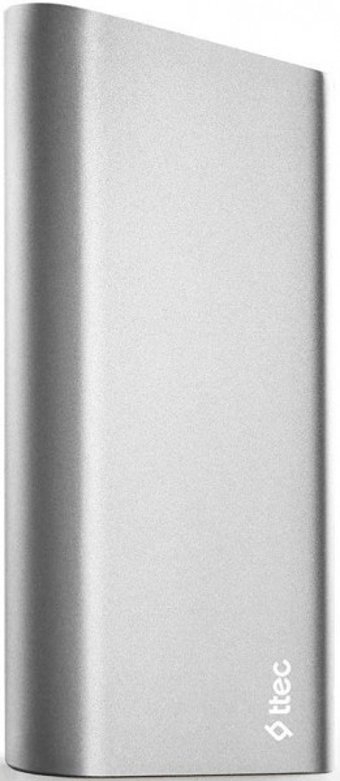 Ttec AlumiSlim 20000 mAh Hızlı Şarj USB & Type C Çoklu Kablolu Powerbank