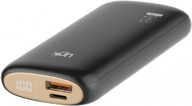 LinkTech PD13 10000 mAh Hızlı Şarj Dijital Göstergeli USB & Type C Çoklu Kablolu Powerbank