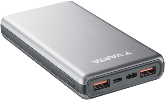 Varta 57982 Fast Energy 15000 mAh Hızlı Şarj USB & Type C Çoklu Kablolu Powerbank