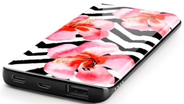 Ttec ArtPower 8000 mAh Hızlı Şarj USB & Type C Kablolu Powerbank Pembe