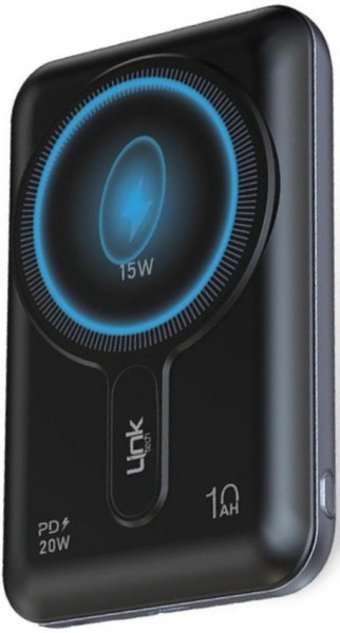 LinkTech WP22 10000 mAh Hızlı Şarj Dijital Göstergeli USB & Type C Çoklu Kablolu Powerbank