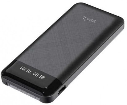 Zore ZR-PW01 10000 mAh Hızlı Şarj Micro USB Çoklu Kablolu Powerbank Gri