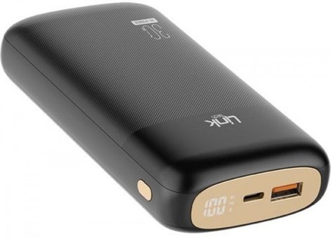 LinkTech PD23 20000 mAh Hızlı Şarj Dijital Göstergeli USB & Type C Çoklu Kablolu Powerbank