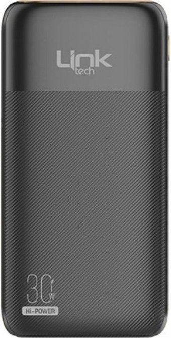 LinkTech PD23 20000 mAh Hızlı Şarj Dijital Göstergeli USB & Type C Çoklu Kablolu Powerbank