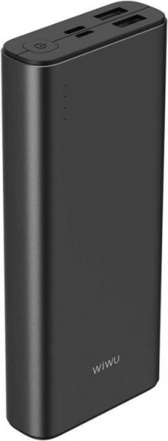 Wiwu JC-06 20000 mAh Hızlı Şarj USB & Type C Çoklu Kablolu Powerbank