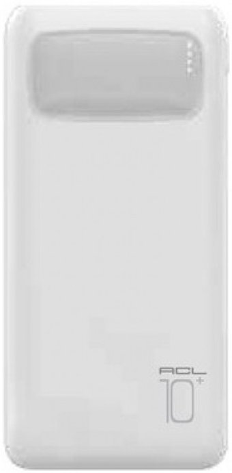 ACL PW-42 10000 mAh Hızlı Şarj USB & Type C Çoklu Kablolu Powerbank Beyaz