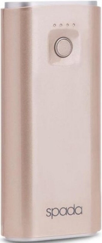 Spada P82 5200 mAh Micro USB Kablolu Powerbank Altın