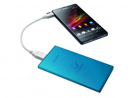 Sony CP-F5 5000 mAh Micro USB Kablolu Powerbank Mavi